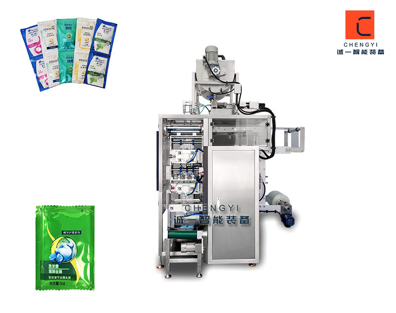 洗發水四邊封包裝機_小包洗發水多列四邊封包裝機